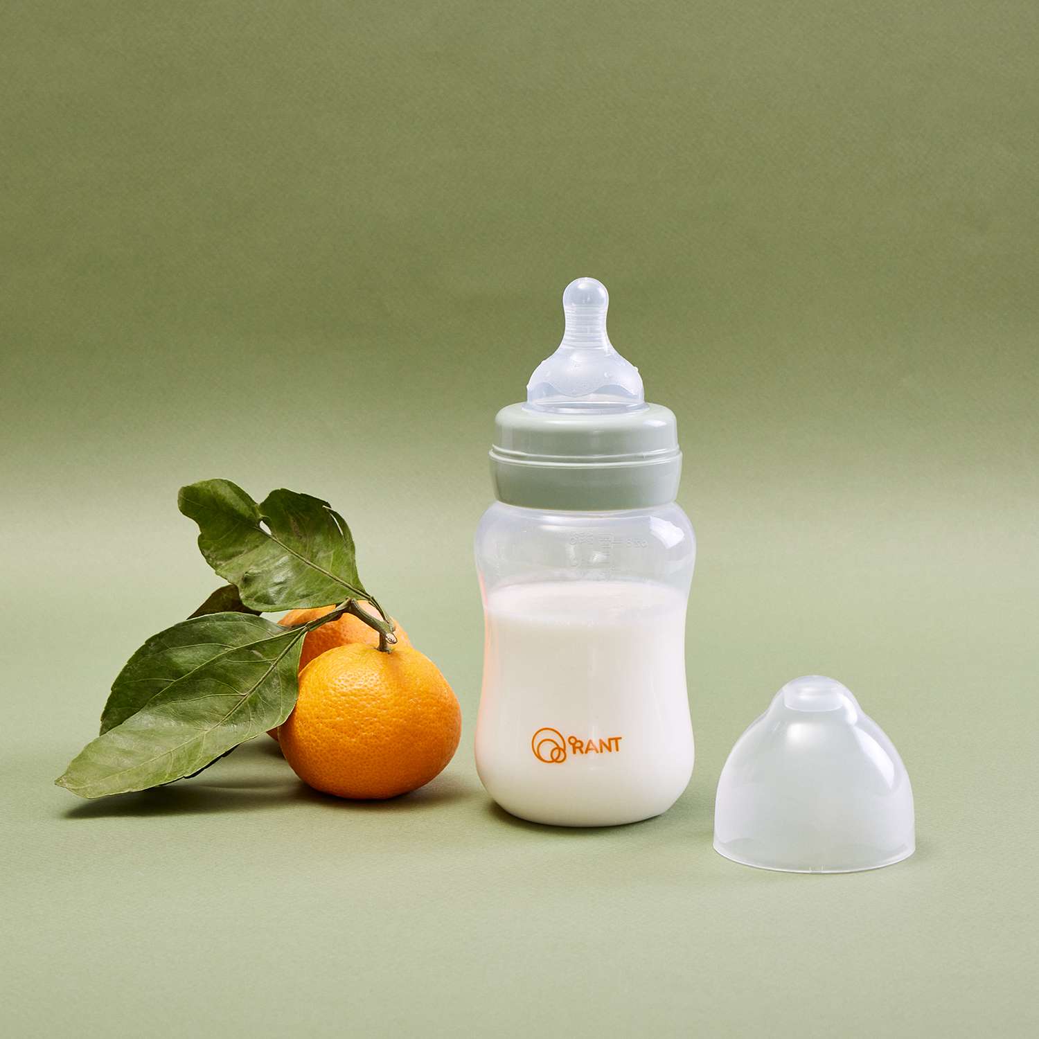 Бутылочка Rant антиколиковая для кормления с силиконовой соской 250 мл. 0+ арт. 1003 green - фото 6