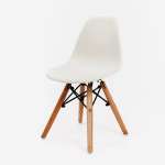 Стул детский DERSTUHL 110 Wood Eames белый