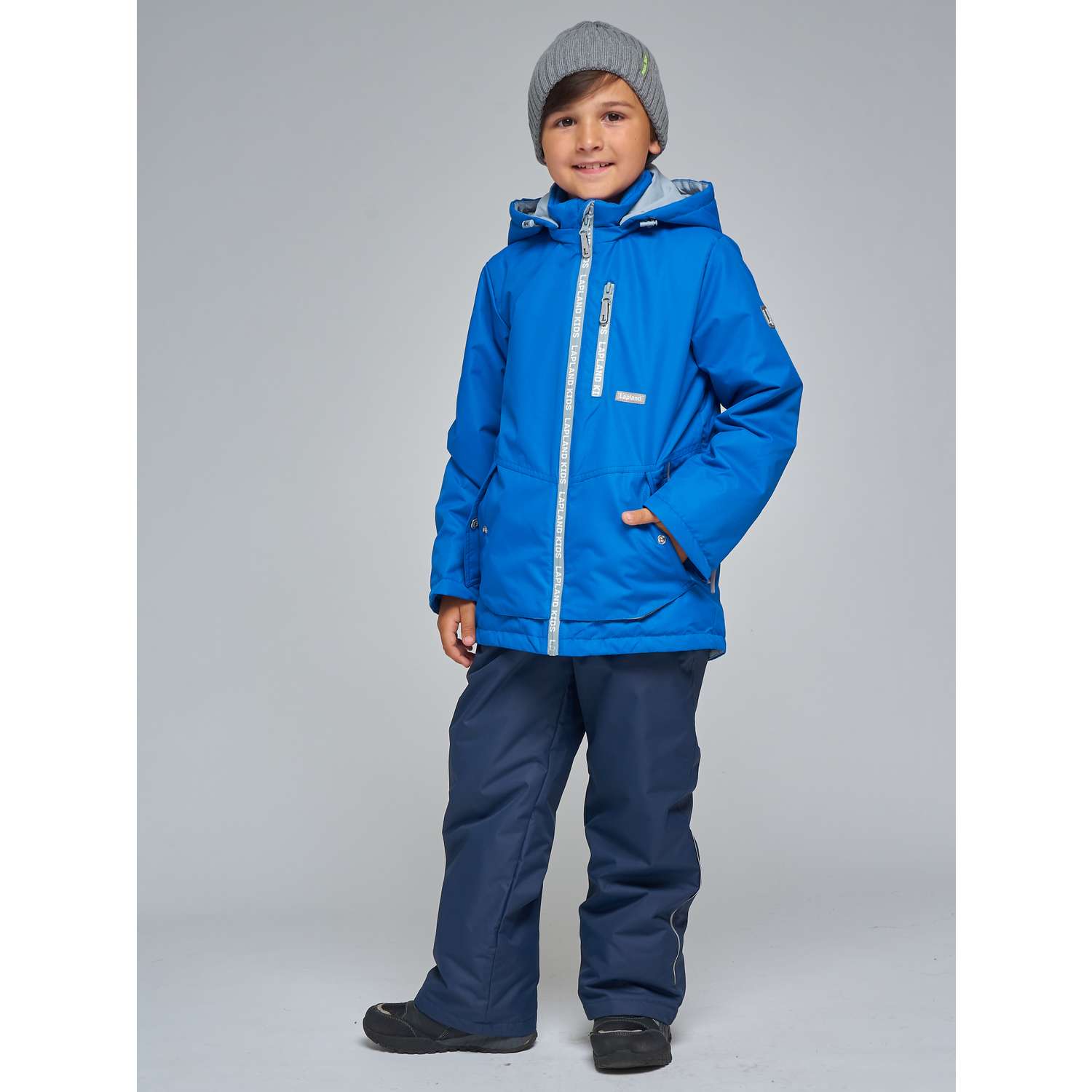 Куртка и брюки Lapland КМ16-9Однотон-р/Синий-серый - фото 1