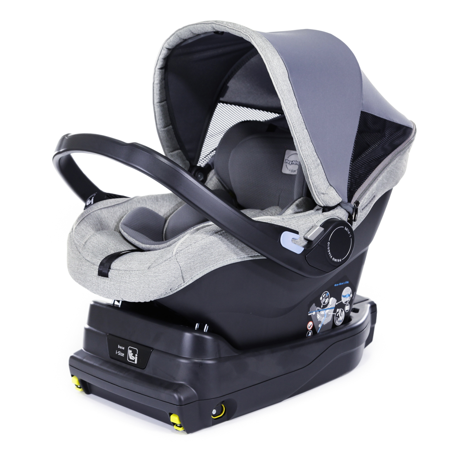 Автокресло Peg-Perego 0+ Primo Viaggio i-Size Luxe Pure - фото 1