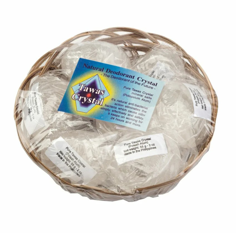 Минеральный дезодорант Tawas Crystal Кристалл свежести 55 гр СУПЕР-МИНИ 1 шт в  пакете - фото 2
