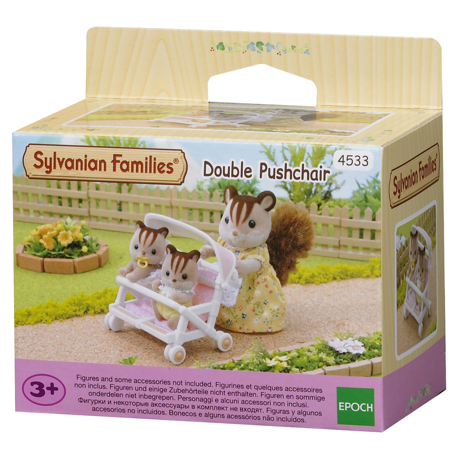 Игровой набор Sylvanian Families Коляска для двойни - фото 2