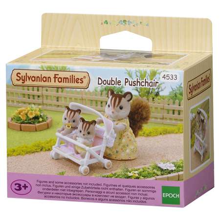 Игровой набор Sylvanian Families Коляска для двойни