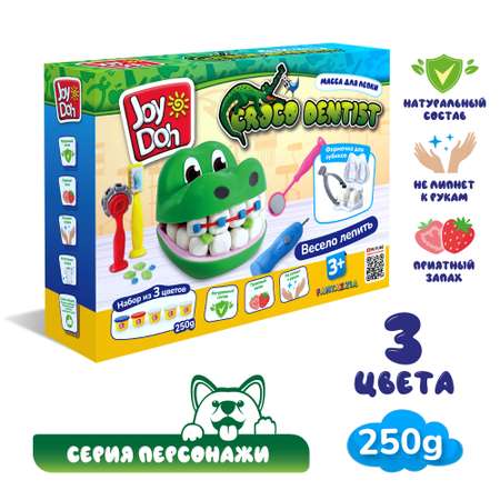 Набор для лепки Joy-Doh Зубастик 5*50г CROC-250 pot