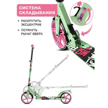 Самокат двухколесный складной CITYRIDE 200/200