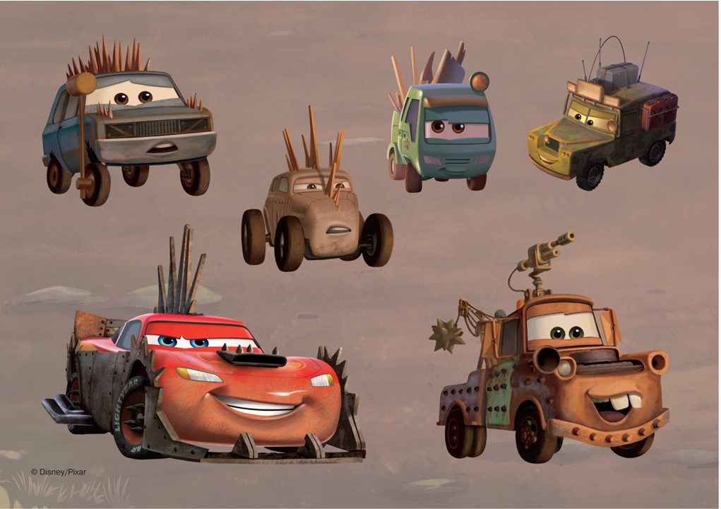 Настольная игра Cars Липучки Главная дорога - фото 3