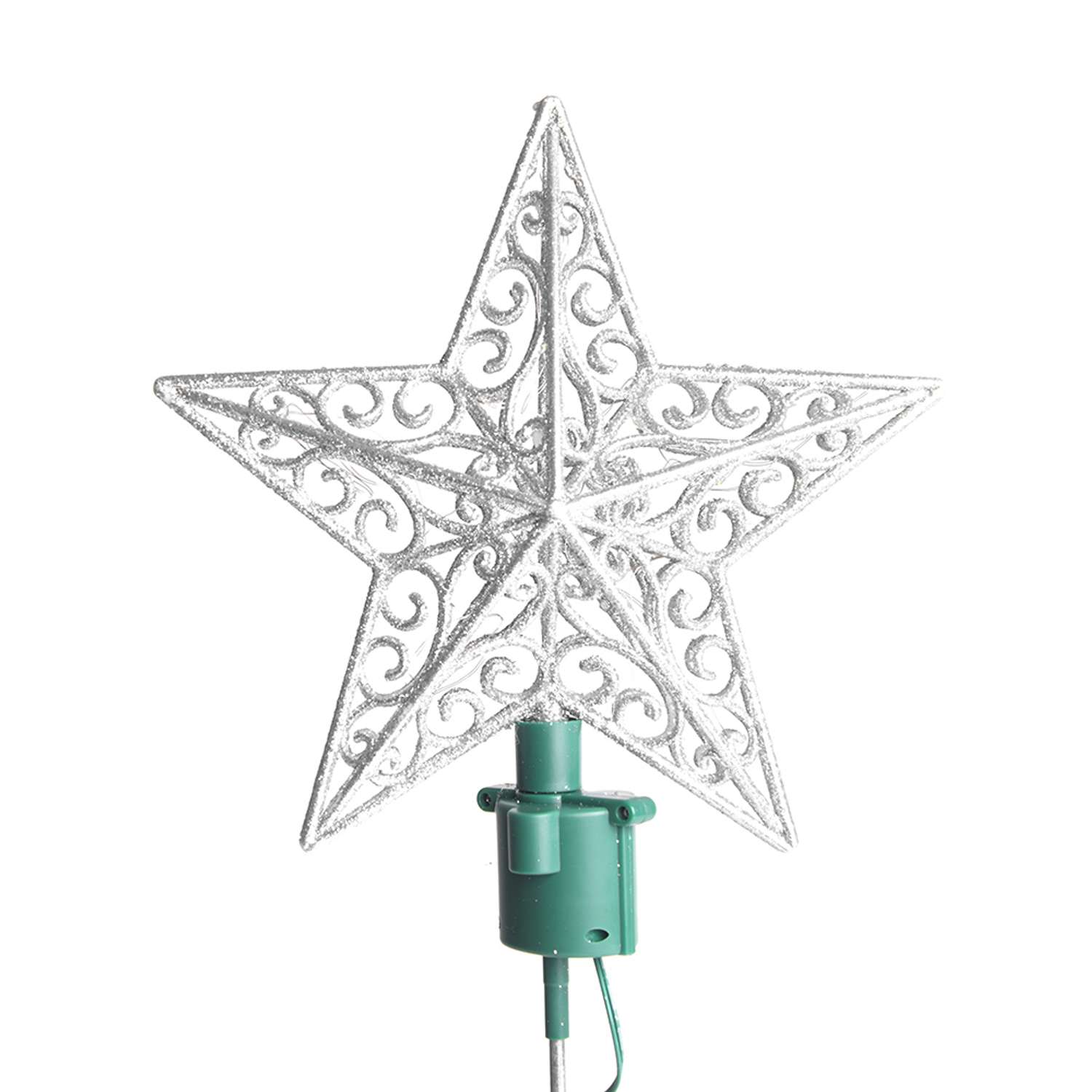 Светодиодная система B52 Top star frosty макушка на елку новогодняя разноцветная с блестками - фото 1