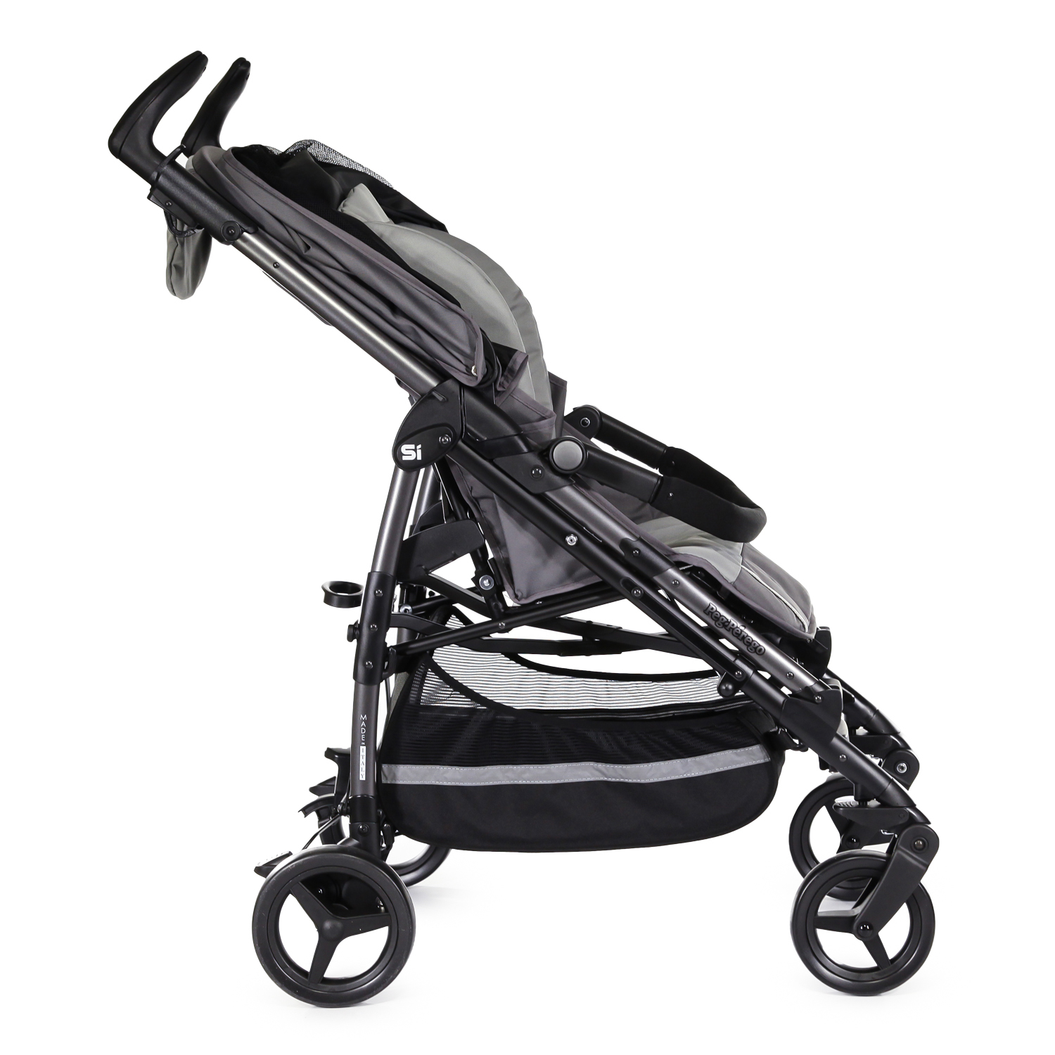 Коляска прогулочная Peg-Perego Si Classic Grey - фото 8