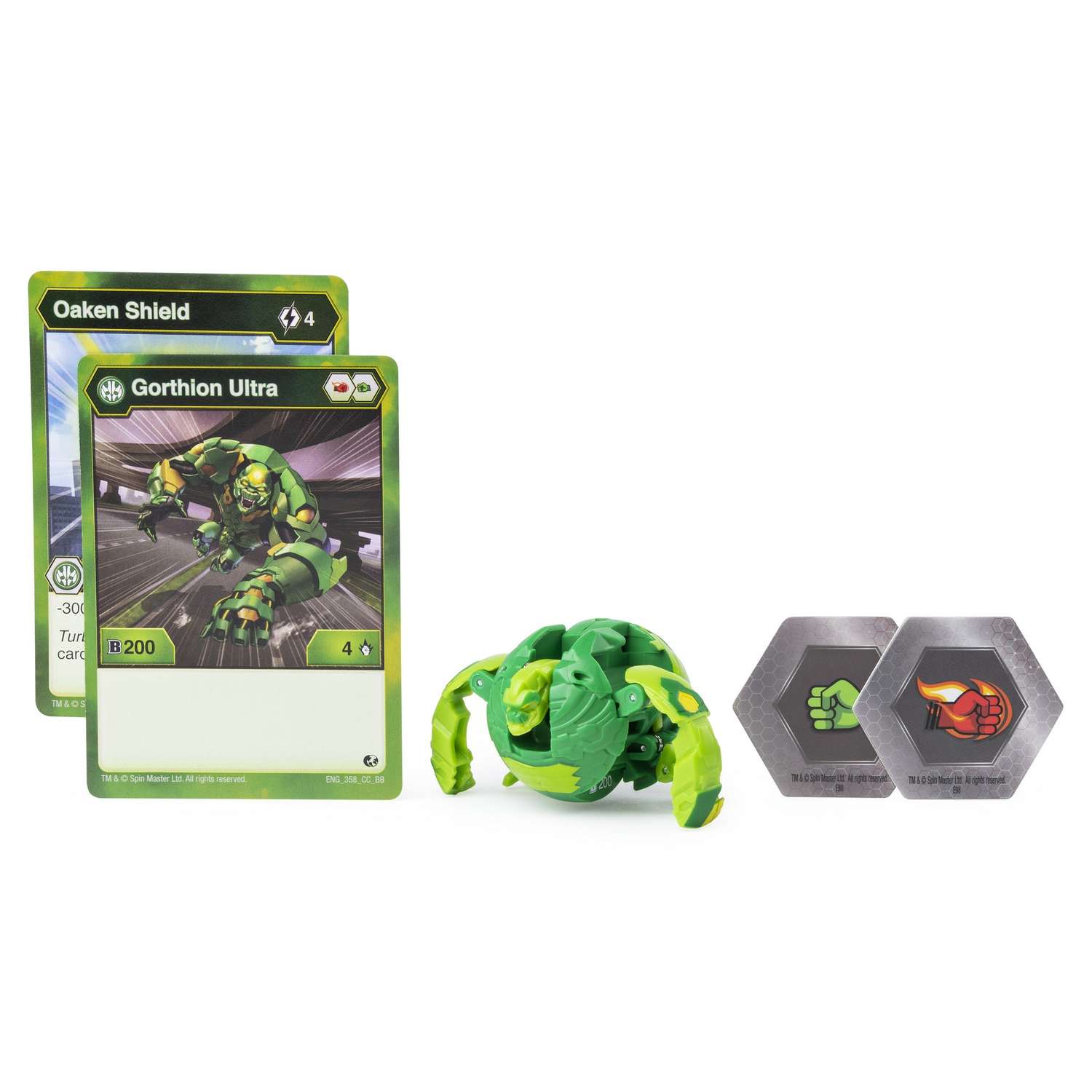 Фигурка-трансформер Bakugan Ультра Gorilla Green 6045146/20109018 - фото 3