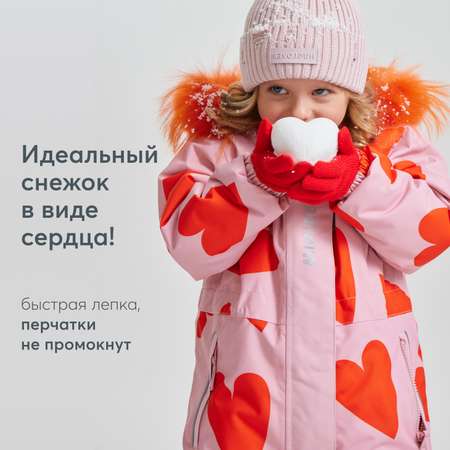 Снежколеп детский Happy Baby красный