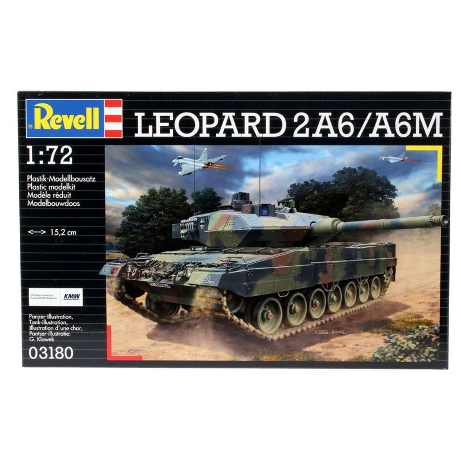 Танк Revell Leopard 3180 - фото 1