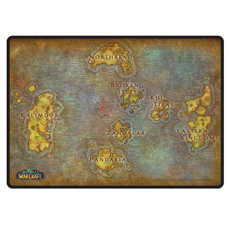 Коврик для мыши ABYStyle World of Warcraft карта Азерота 35x25 cm