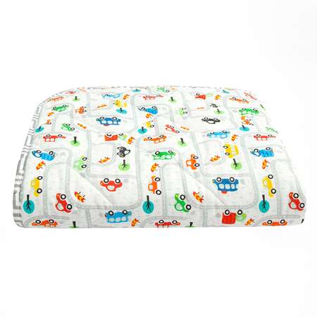 Коврик Amarobaby Soft Mat Дорога стеганный Серый