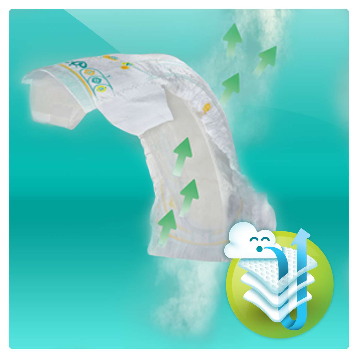 Подгузники Pampers Active Baby Dry 8-14кг 46шт - фото 6