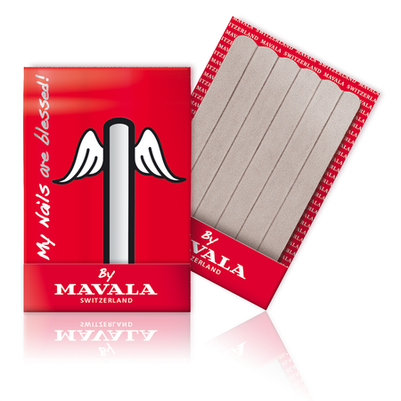 Мини-пилка Mavala BLESSED MINI EMERY BOARDS MATCHBOOK 6 шт