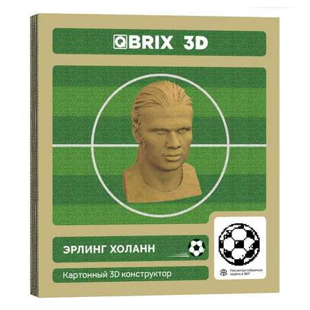 Конструктор 3D картонный QBRIX Эрлинг Холанн