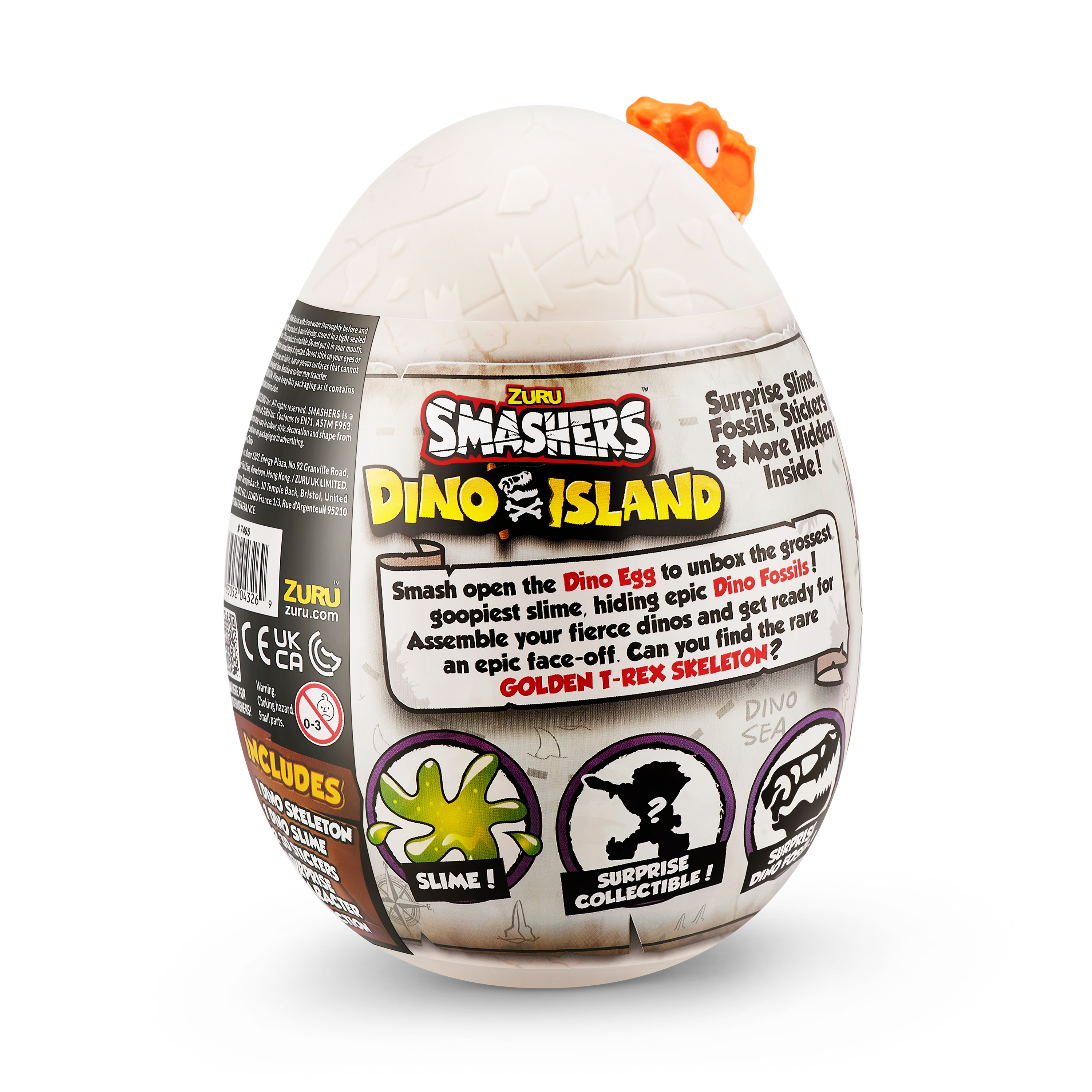 Набор игровой Smashers Остров динозавров нано 7495SQ1 Smashers 7495SQ1-S002 - фото 14