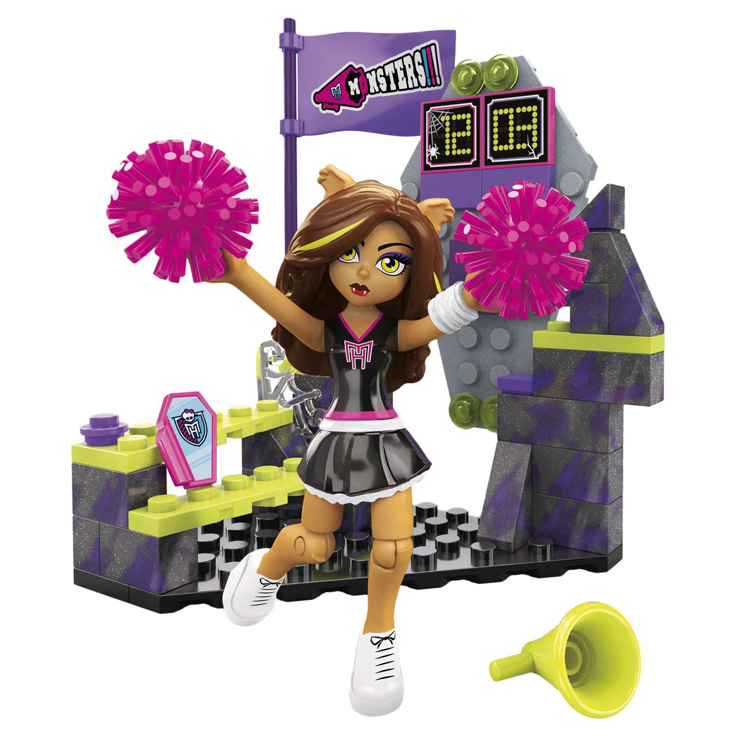 Фигурки Mega Bloks Monster High: группа поддержки купить по цене 129 ₽ в  интернет-магазине Детский мир