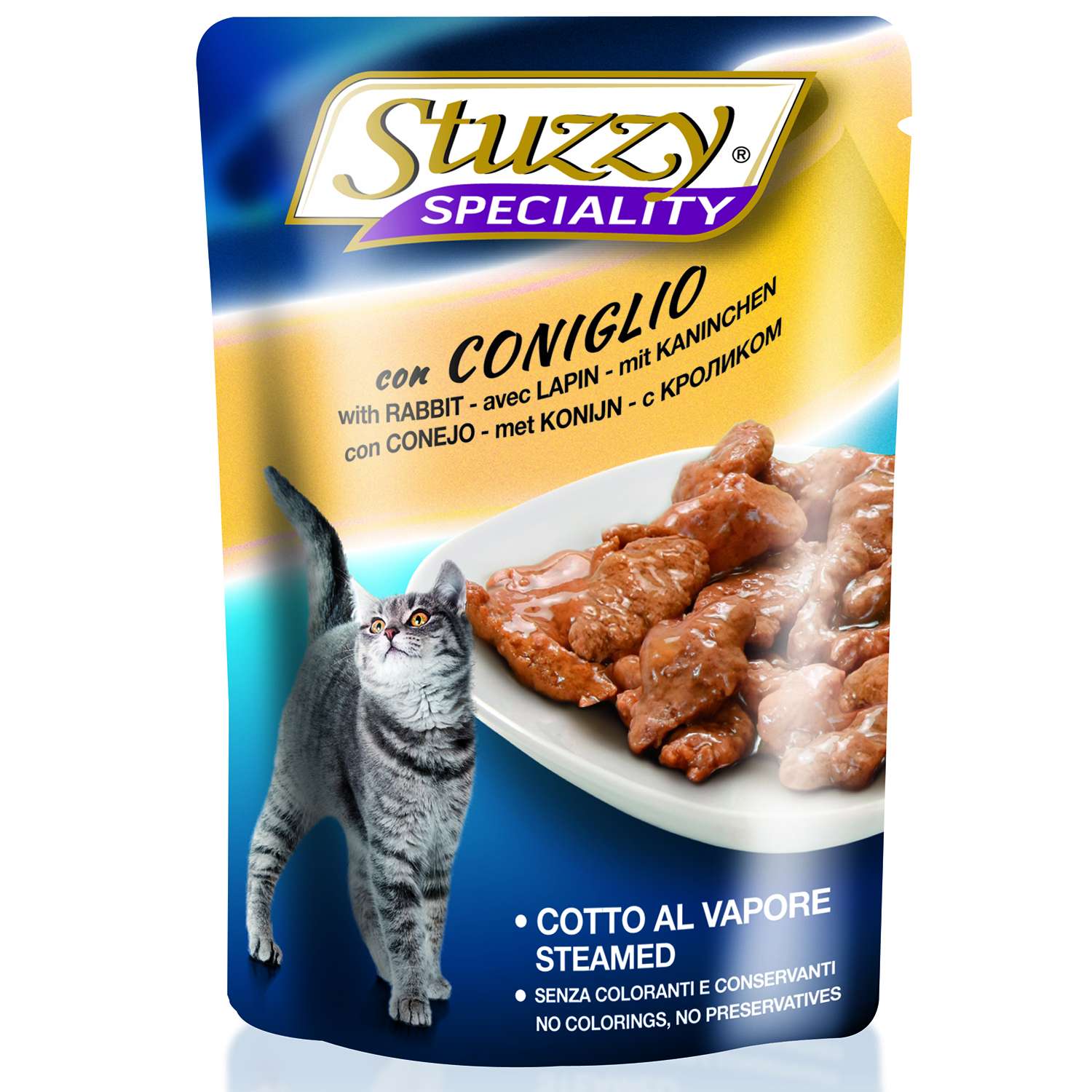Корм для кошек Stuzzy Speciality с кроликом консервированный100г - фото 1