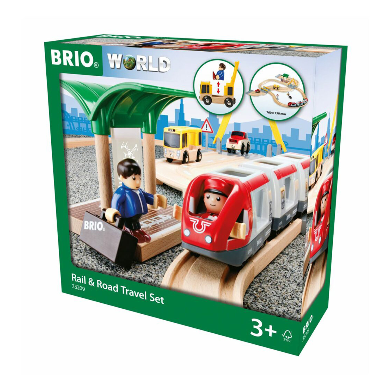 Игровой набор BRIO железнодорожный 33 элемента - фото 4