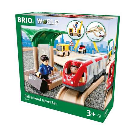 Игровой набор BRIO железнодорожный 33 элемента