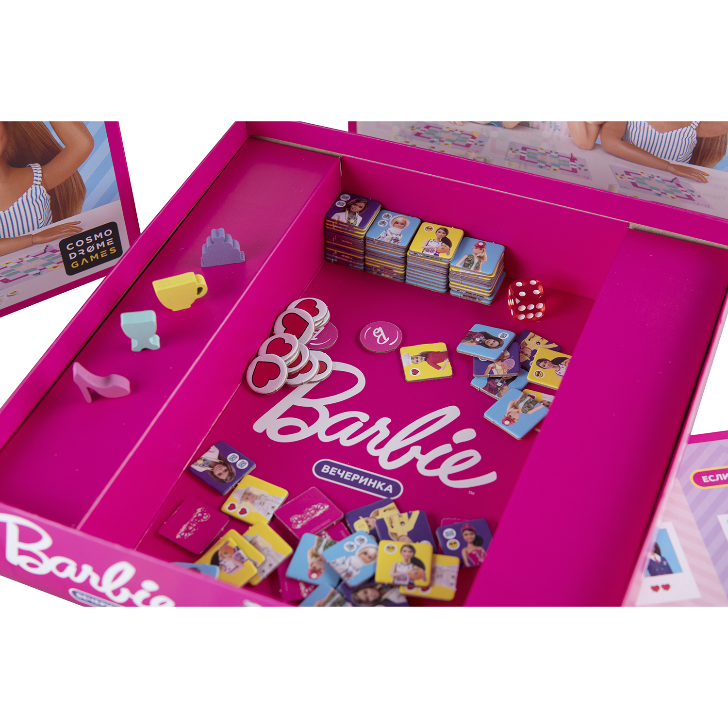 Настольная игра Cosmodrome Games Barbie Вечеринка - фото 9