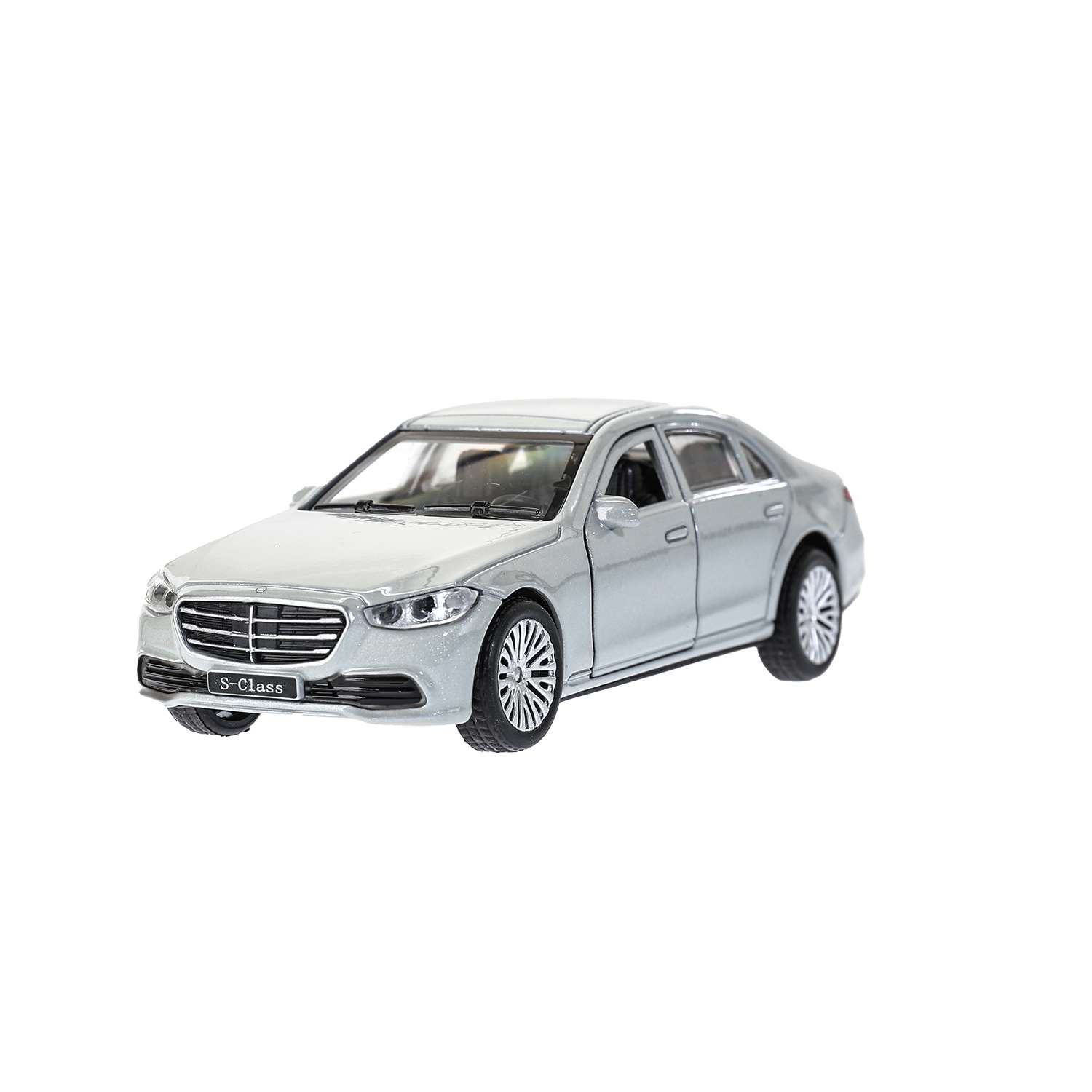 Автомобиль Huada Toys Mercedes Benz серебряный 380544 - фото 7