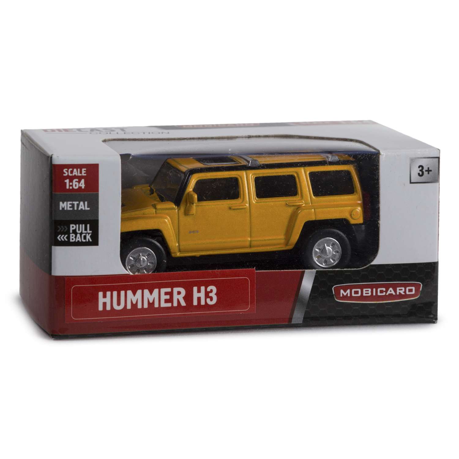 Машинка Mobicaro Hummer H3 1:64 в ассортименте 354008 - фото 4