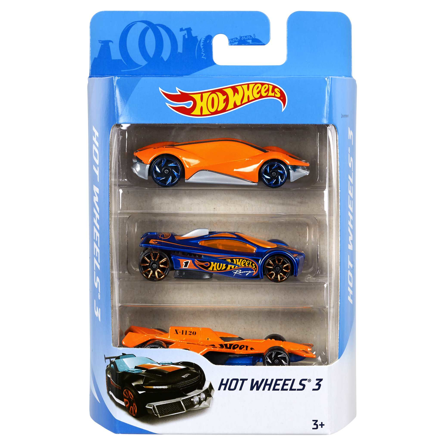 Игровой набор Hot Wheels Basic без механизмов в ассортименте K5904 - фото 5