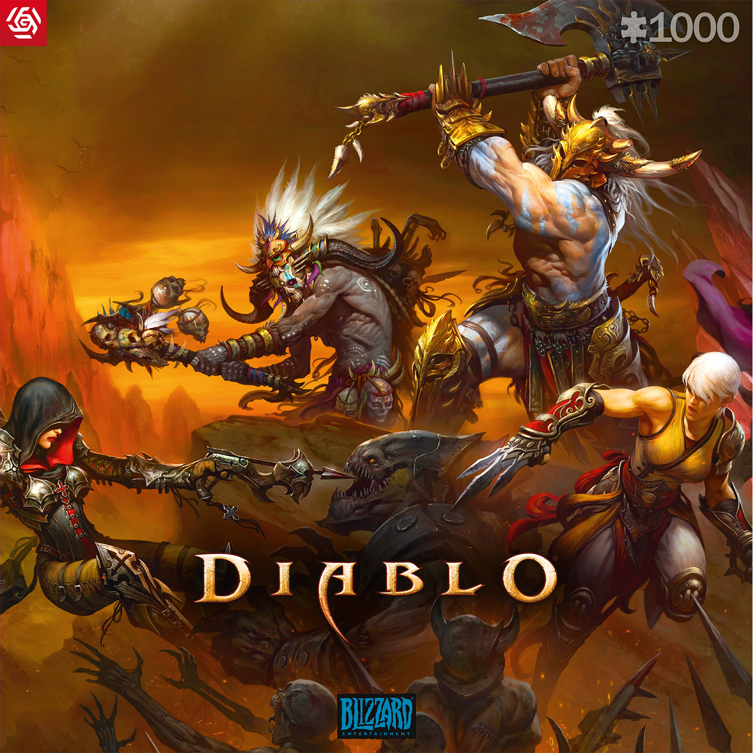 Пазл Good Loot Diablo Heroes Battle - 1000 элементов (Gaming серия) - фото 7