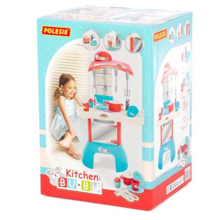Игровой набор Полесье детская кухня с посудой BU-BU