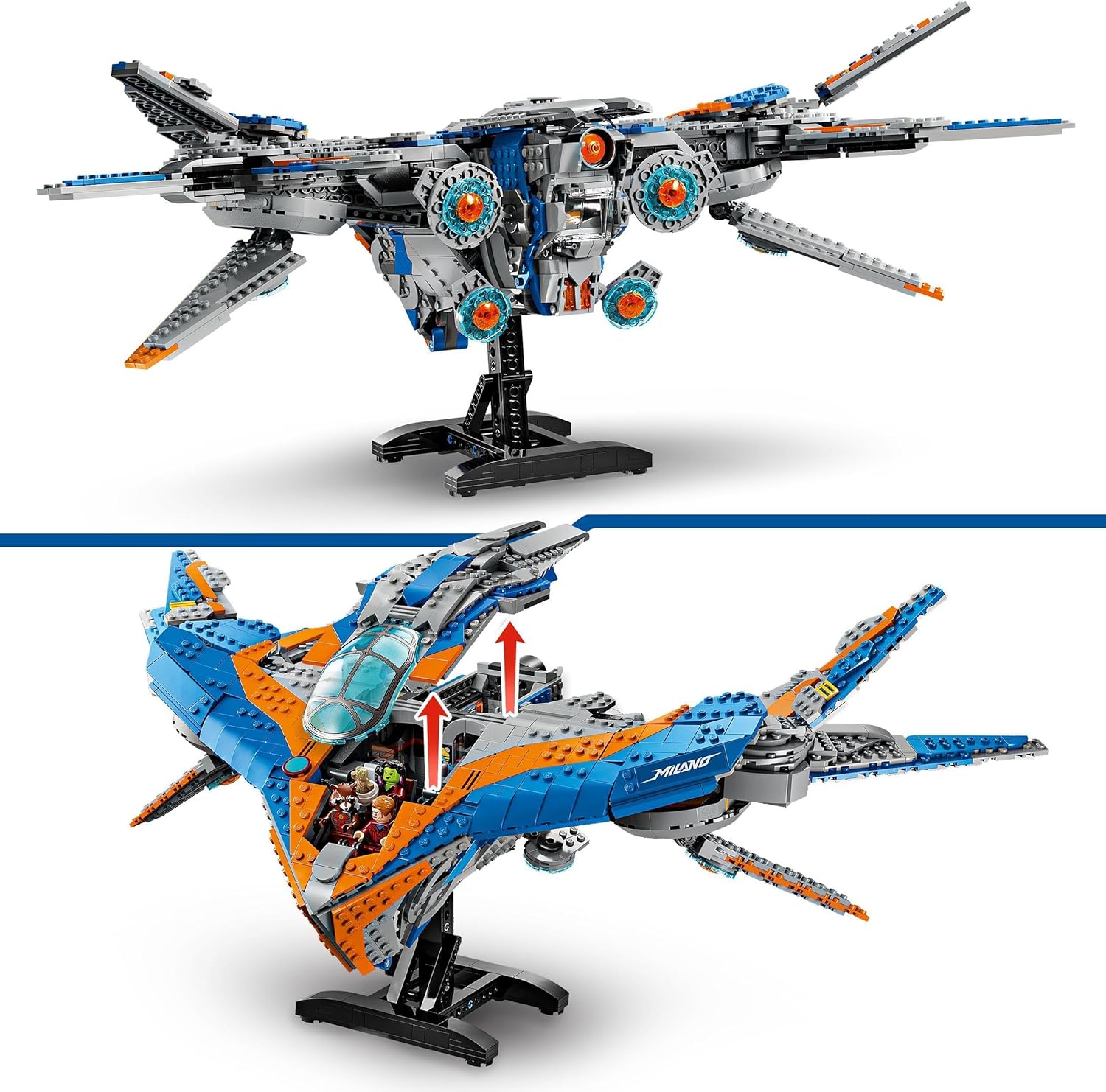 Конструктор LEGO Космический корабль: The Milano 76286 - фото 4