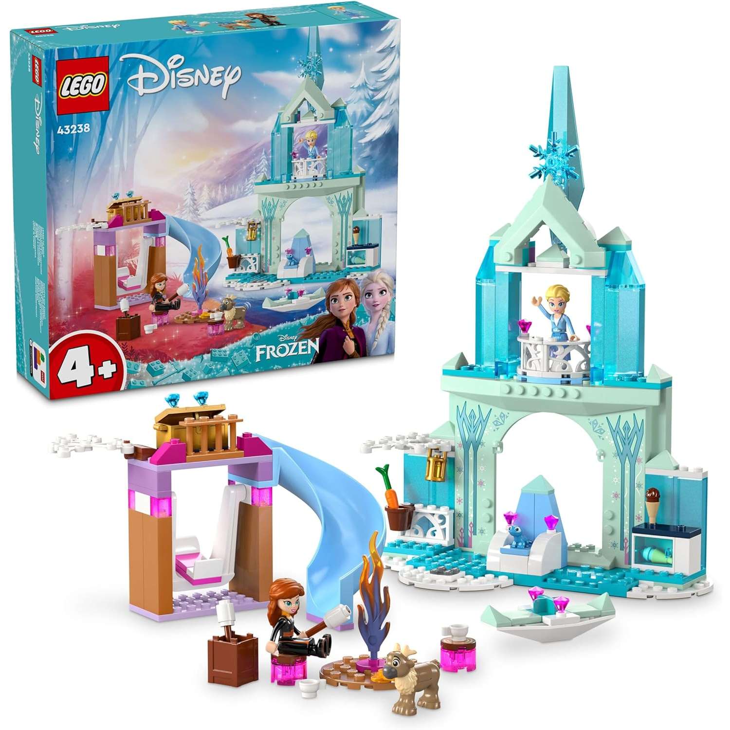 Конструктор LEGO Disney Princess Ледяной замок Эльзы 43238 - фото 1