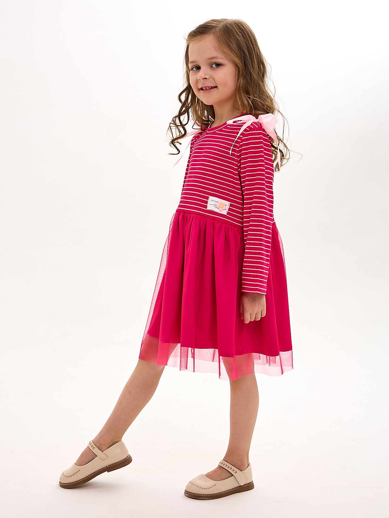 Платье Mil Art kids 1902201544DRESS-BANTPLECHO-RED - фото 6