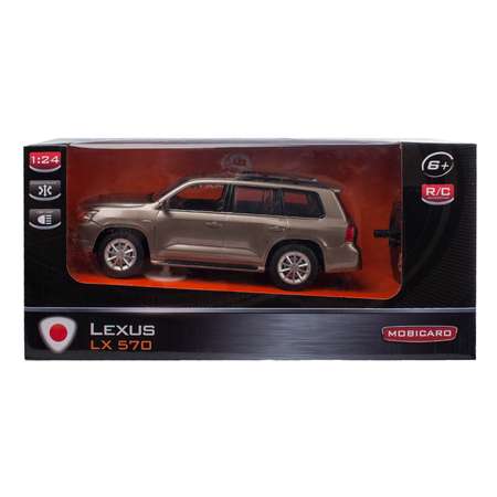 Машинка Mobicaro РУ 1:24 Lexus LX570 Шампань