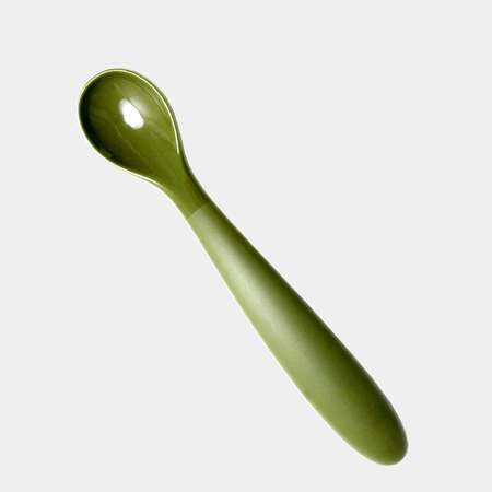 Набор детской посуды Moro Baby зеленый: тарелка крышка ложка