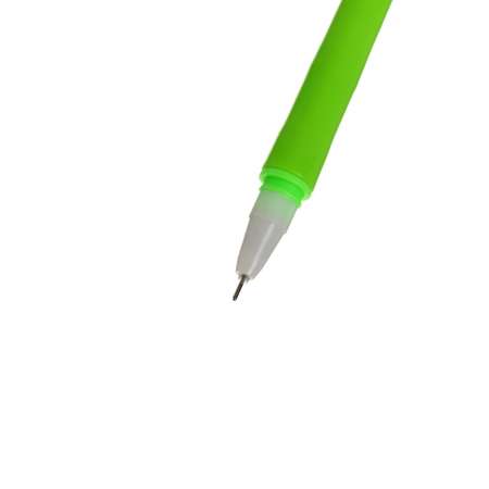 Ручка Sima-Land гелевая «Бабочка зеленая» светится при ультрафиолете