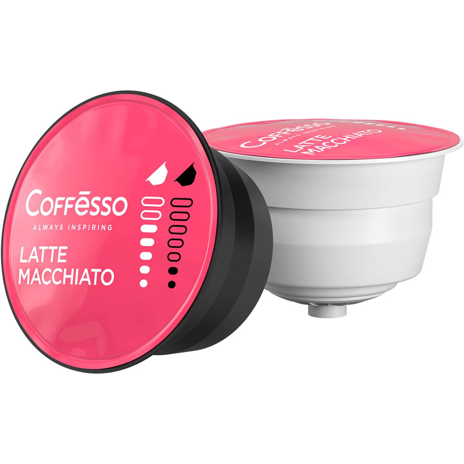 Кофе в капсулах Coffesso Latte Macchiato 180 г капсула - фото 2