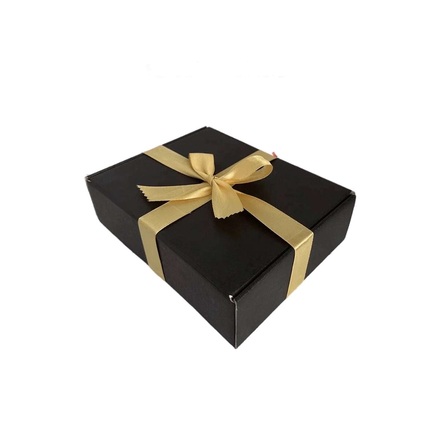 Подарочная коробка HitMix С лентой желтая - фото 1