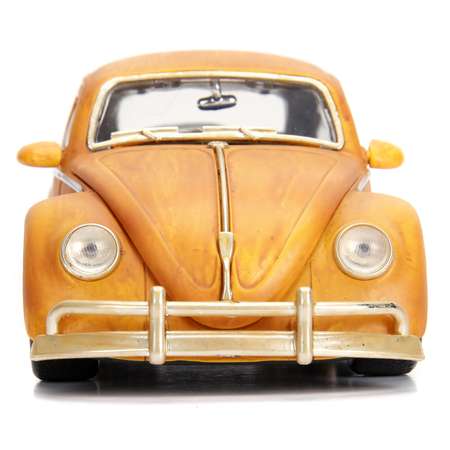 Машина Jada 1:24 Голливудские тачки Volkswagen Beetle 1971 Бамблби +фигурка Чарли 30114