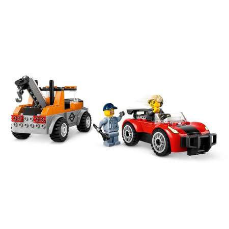 Конструктор LEGO City Ремонт эвакуаторов и спортивных автомобилей 60435