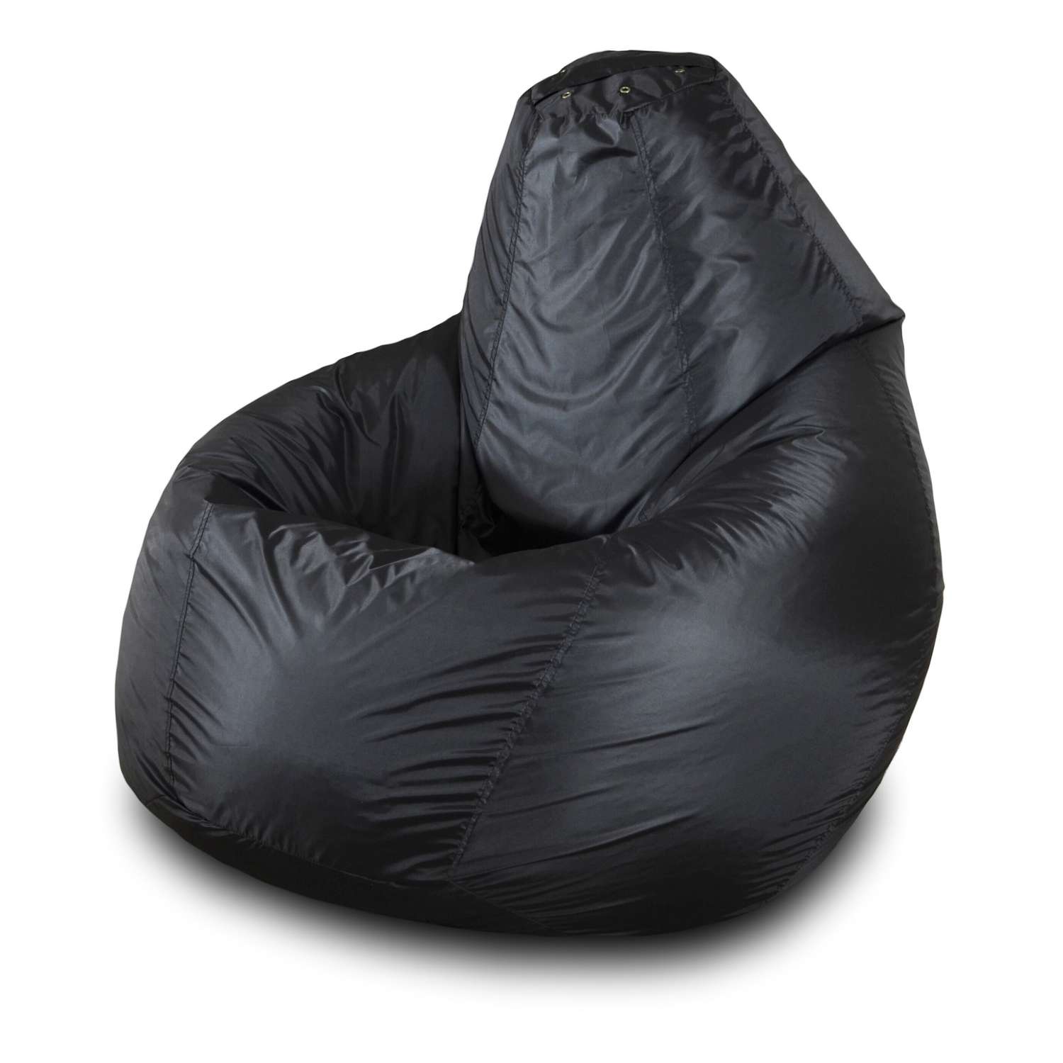 Кресло-мешок Пазитифчик Груша 90х80см черный - фото 1