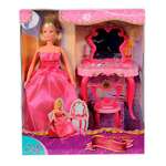 Кукла STEFFI Принцесса +столик 5733197