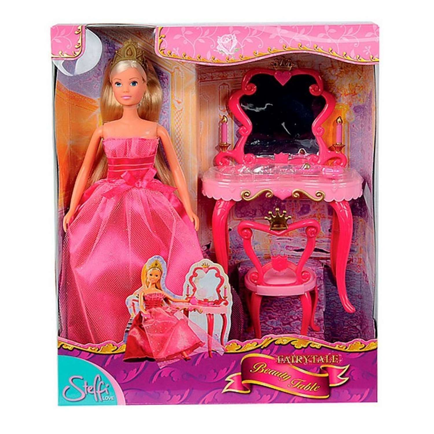 Кукла STEFFI Принцесса +столик 5733197 5733197 - фото 1