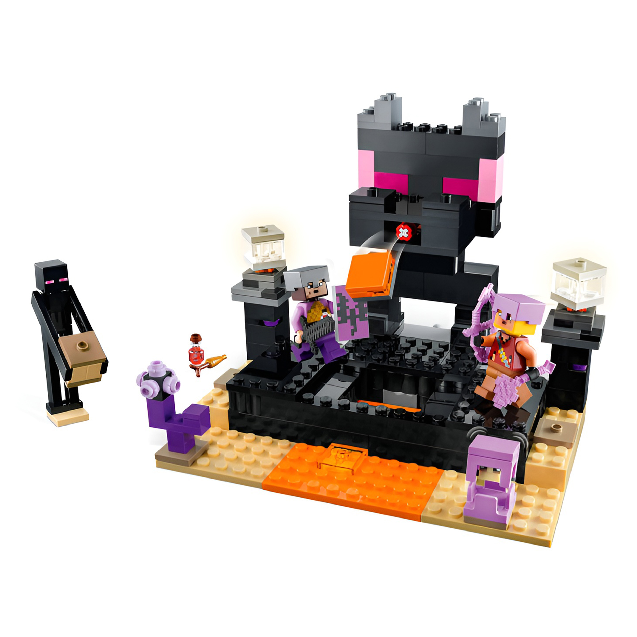 Конструктор LEGO Майнкрафт Конечная арена 21242 - фото 5