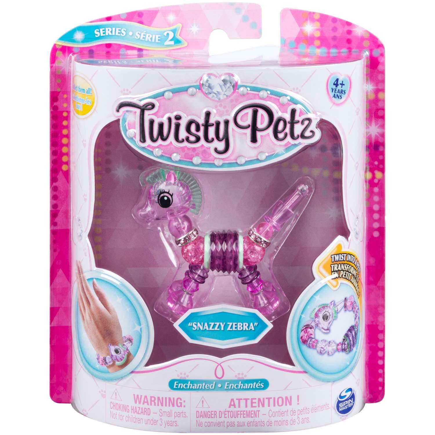 Набор Twisty Petz Фигурка-трансформер для создания браслетов Snazzy Zebra 6044770/20108108 - фото 1