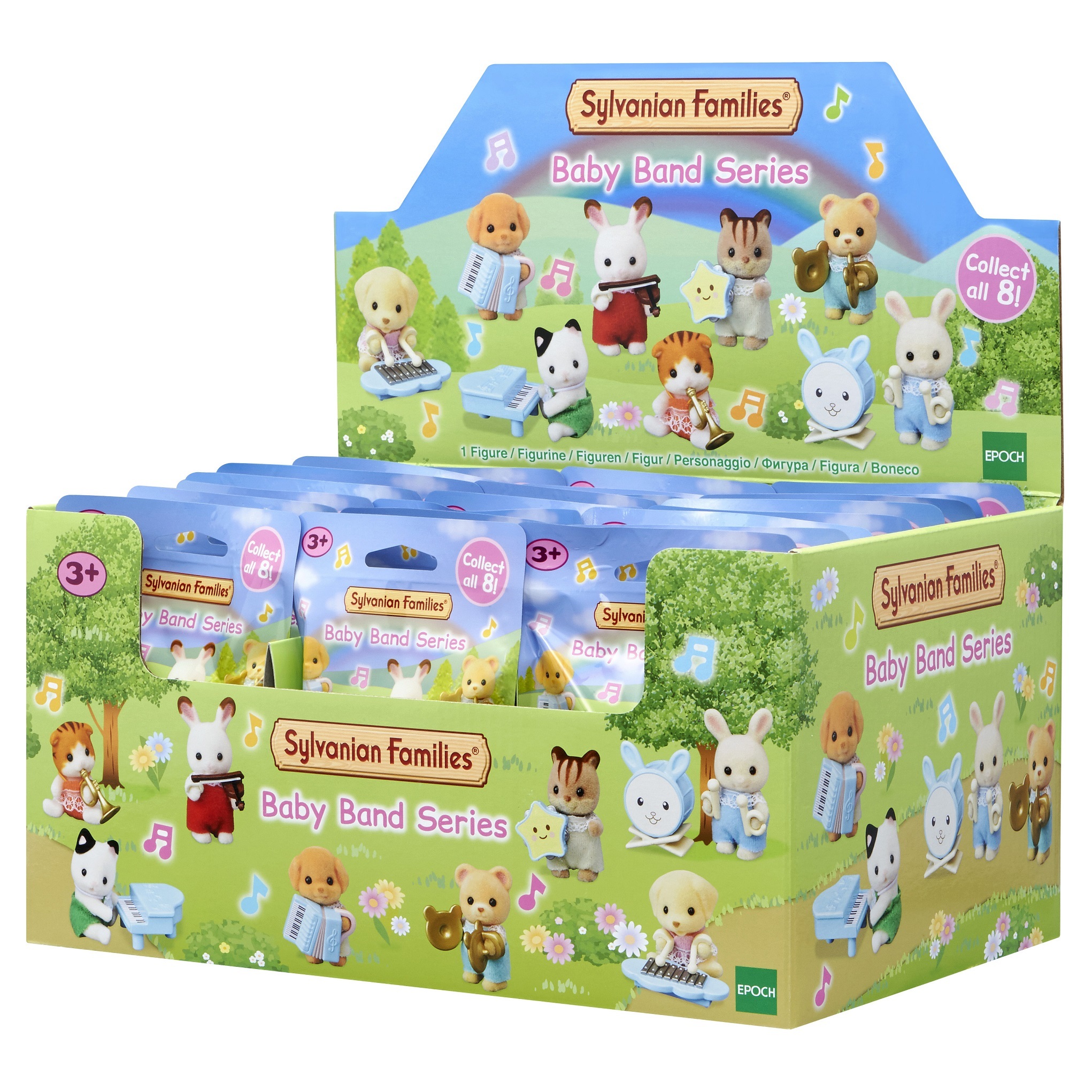 Набор Sylvanian Families Музыкальный кружок в непрозрачной упаковке  (Сюрприз) 5325 купить по цене 299 ₽ в интернет-магазине Детский мир