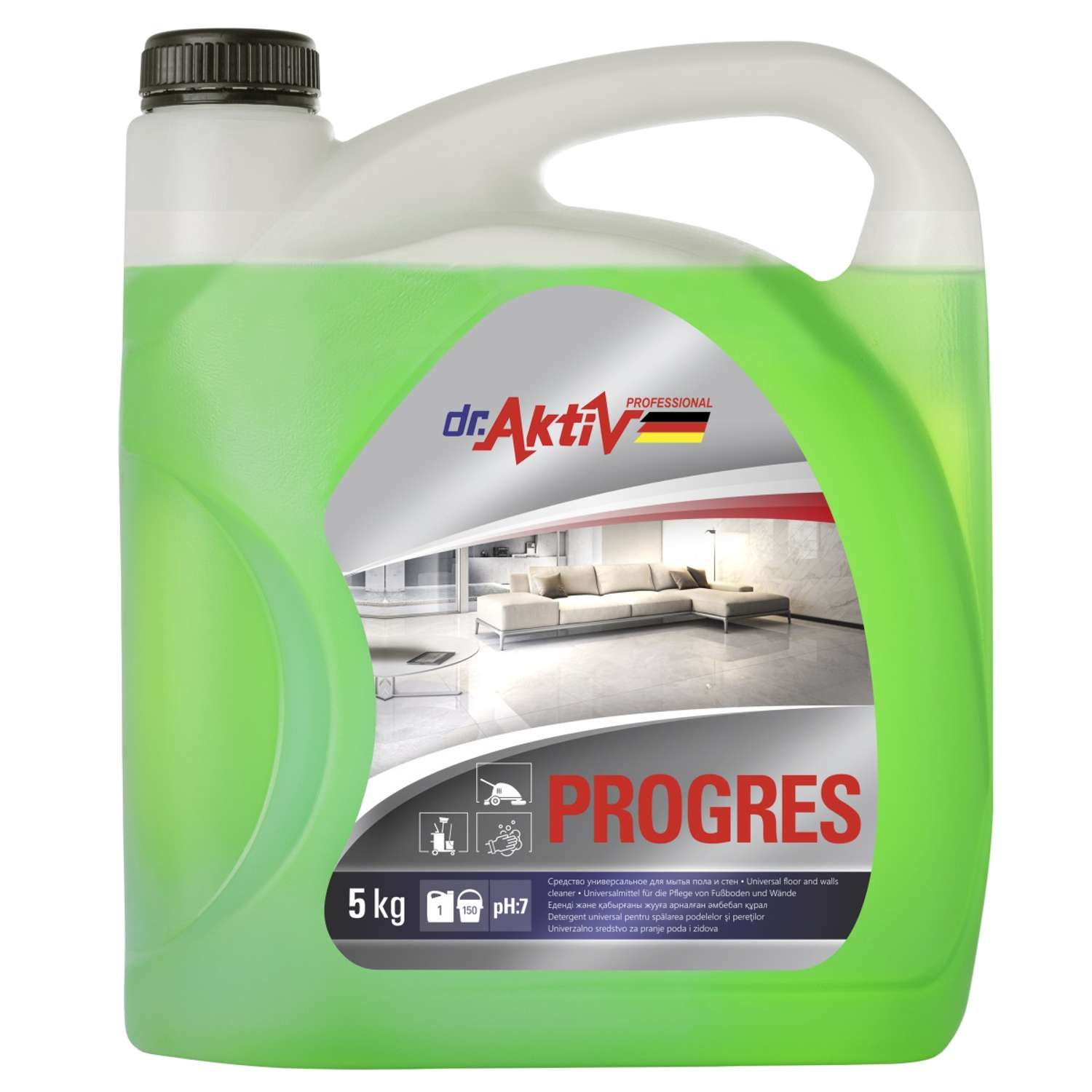 Cредство для мытья полов Dr.Aktiv Professional Progres 5 кг концентрат - фото 1