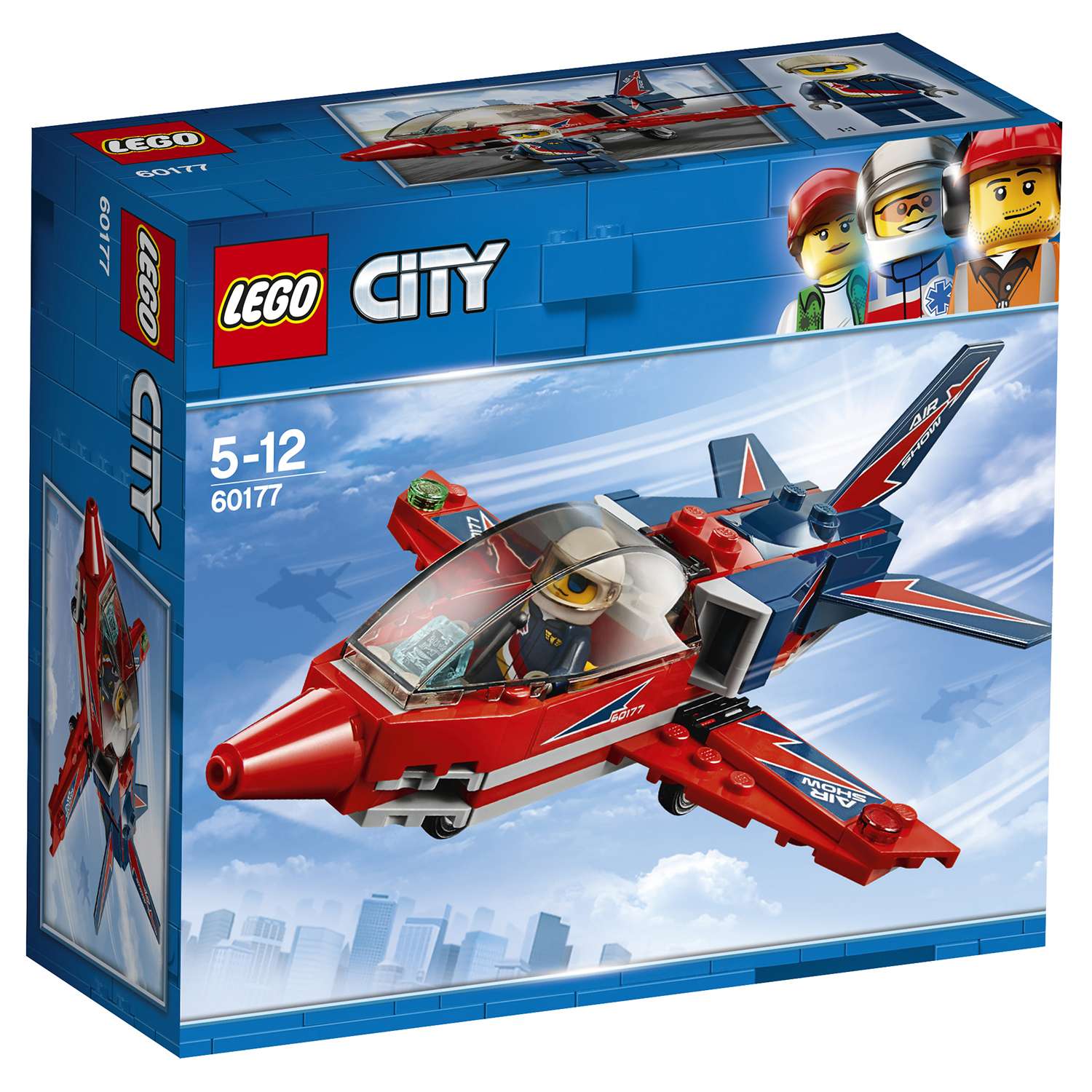 Конструктор LEGO Реактивный самолёт City Great Vehicles (60177) - фото 2