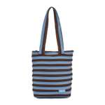 Сумка Zipit Premium Tote/Beach Bag Голубой/коричневый